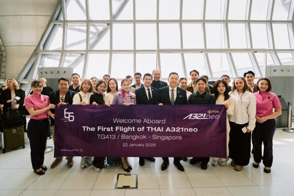 Thai Airways khai thác chuyến bay A321neo đầu tiên